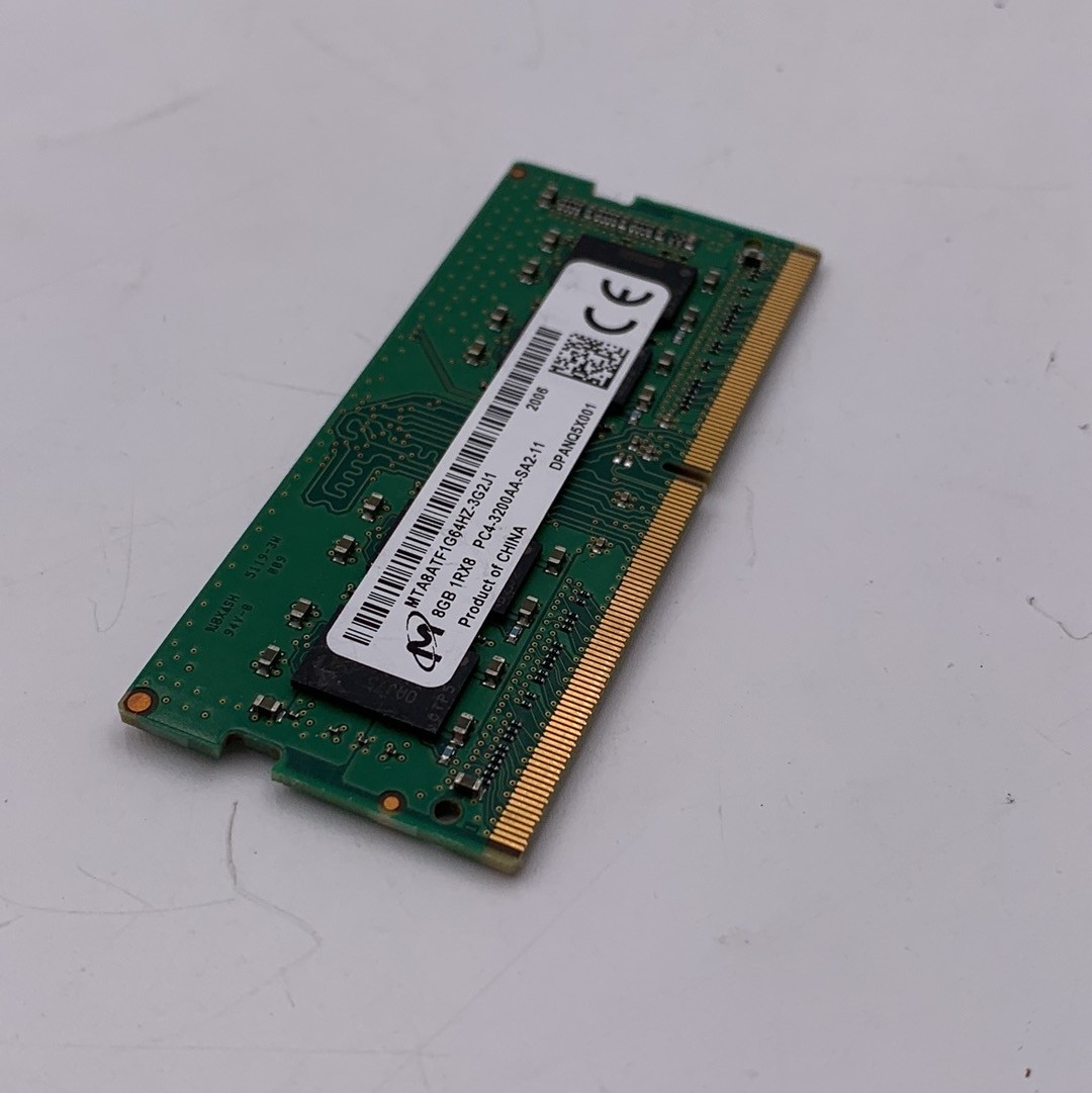 Generic Micron 8GB (1x8GB) DDR4 3200MHz MTA8ATF1G64HZ-3G2J1 Laptop RAM