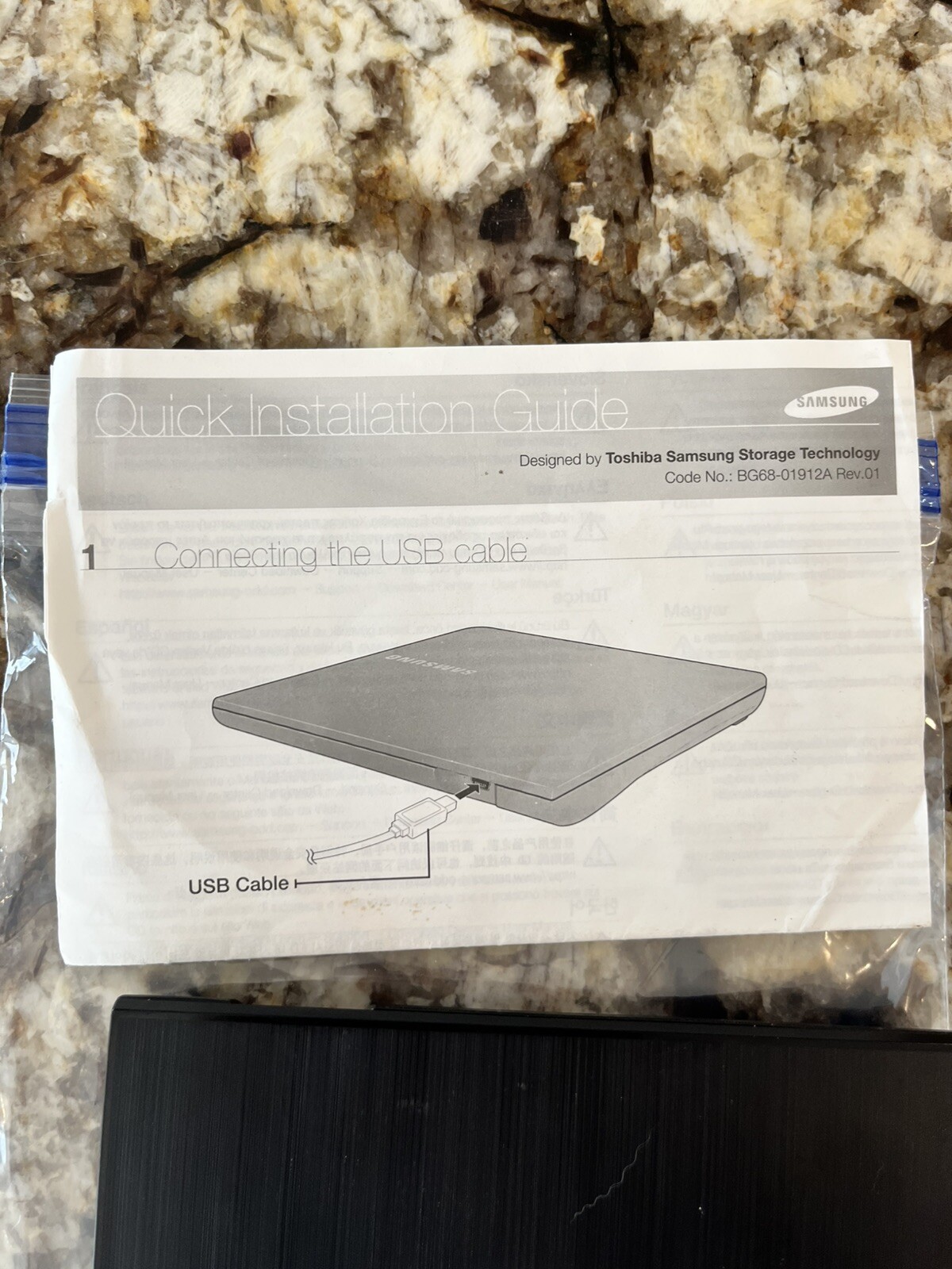 Used Genuine Samsung SE-208 Slim External Portable DVD Writer