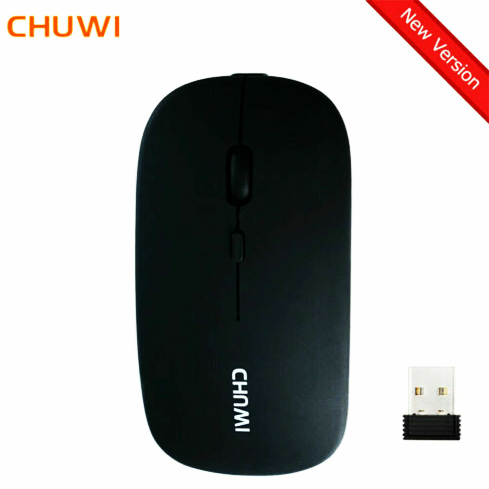 2.4GHz Wireless Optical Mouse USB Receiver RGB Cordless Mice For Laptop PC