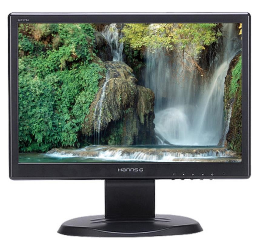 HANNS G HW173ABB 17″ Widescreen LCD Computer Display – OPEN BOX