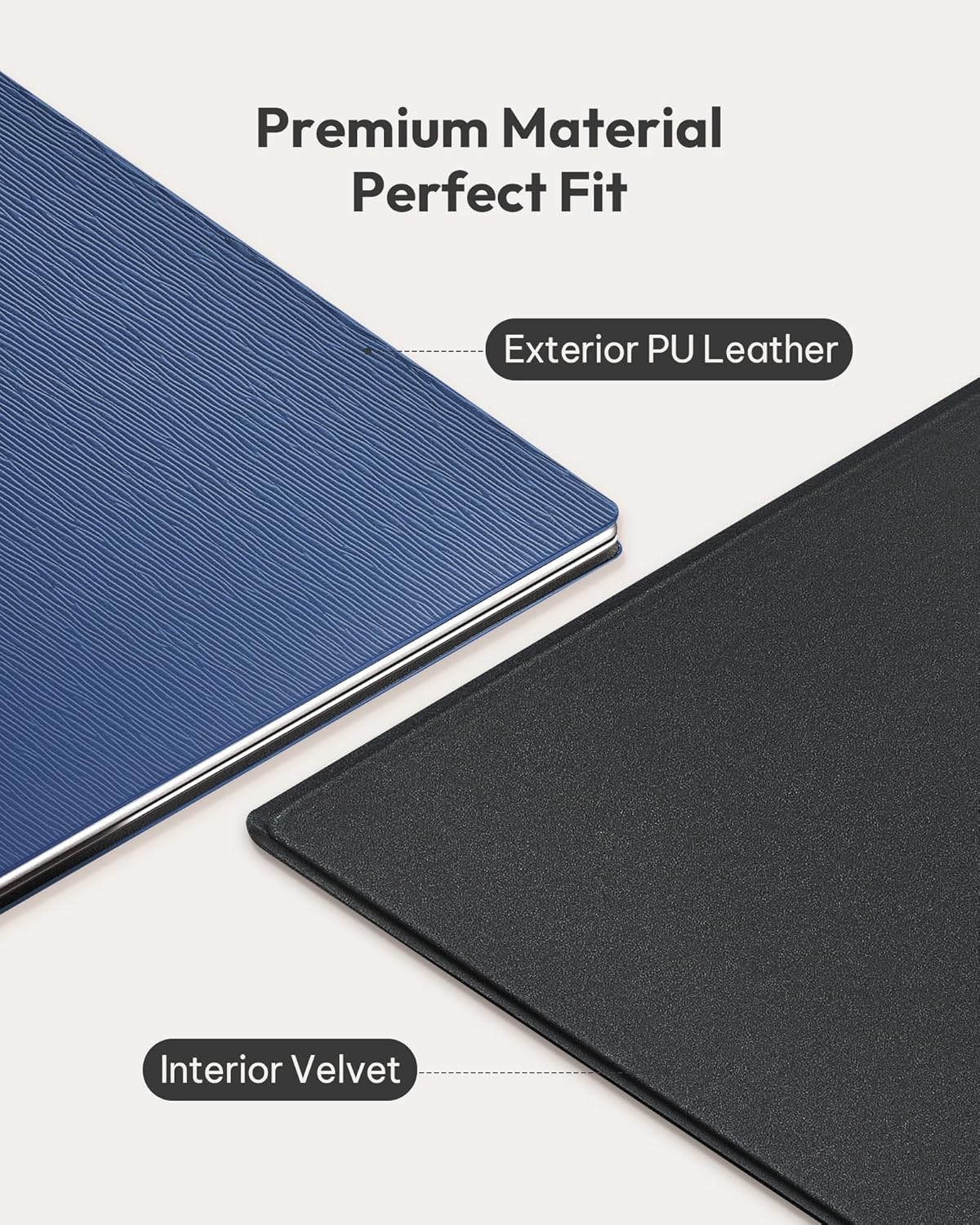 iflytek AINOTE 2 Bundle with Deep Navy Folio Case, 10.65″ E-Ink Tablet, AI Note