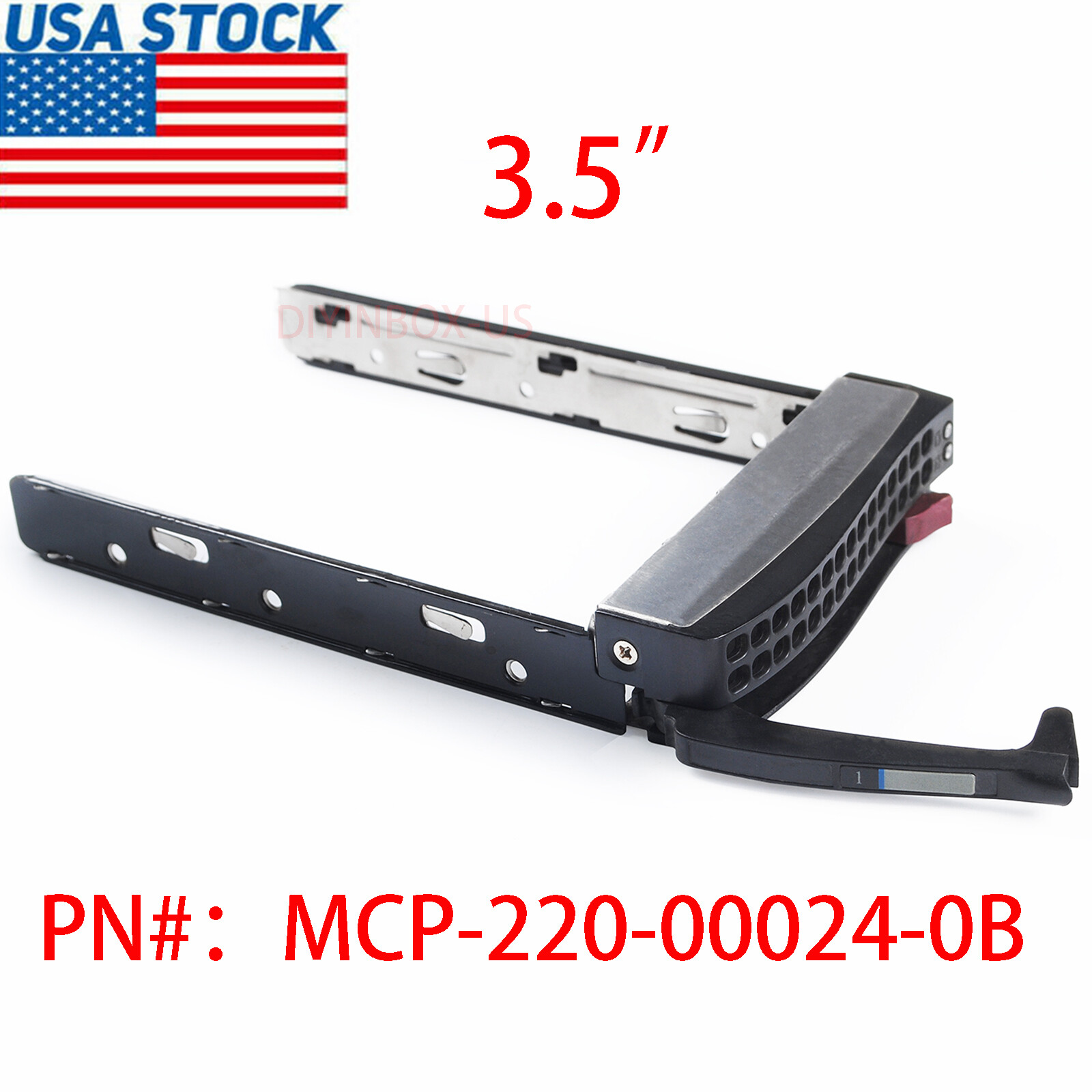 3.5″ Hot-swap Hard Drive Caddy Tray Bay For Supermicro Server MCP-220-00024-0B