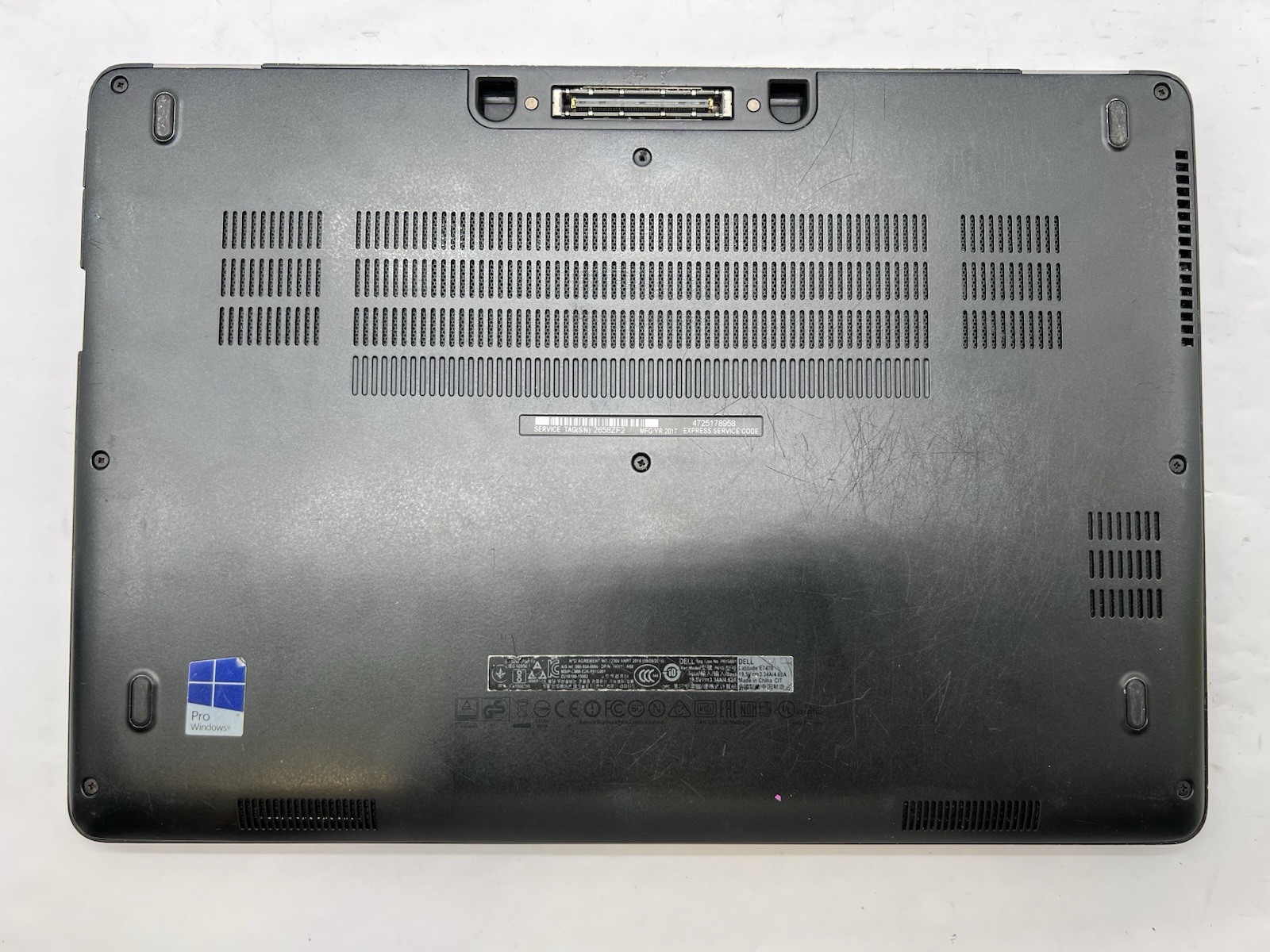 Dell Latitude E7470, i5-6300U CPU, @ 2.40GHz, 8GB RAM-No HDD/OS/Charger