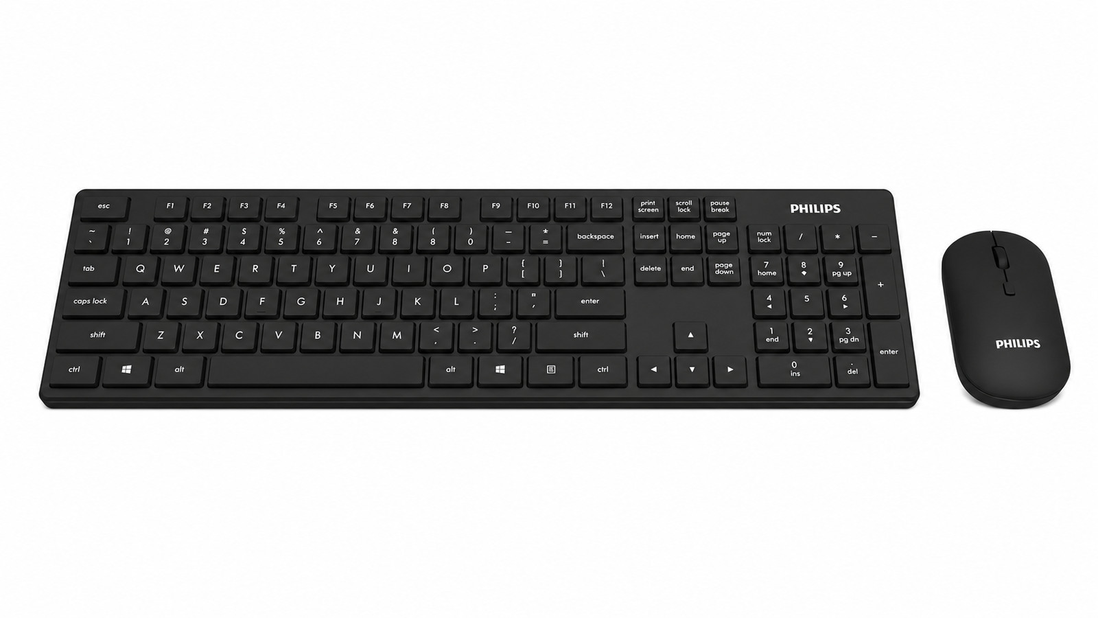 Philips 100 Series Wireless Keyboard-Mouse Combo SPT6103/00