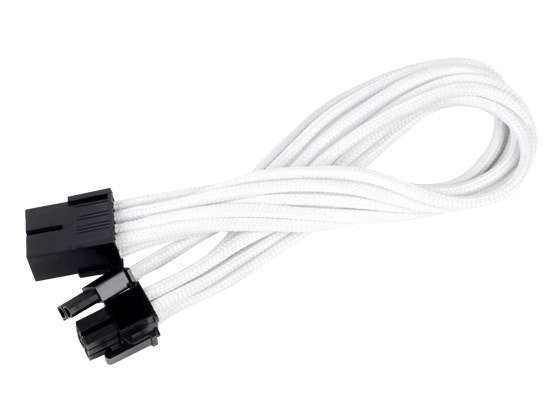 Silverstone SST-PP07-PCIW (White) 1 x 8pin to PCI-E 8pin(6+2) Connector Cable
