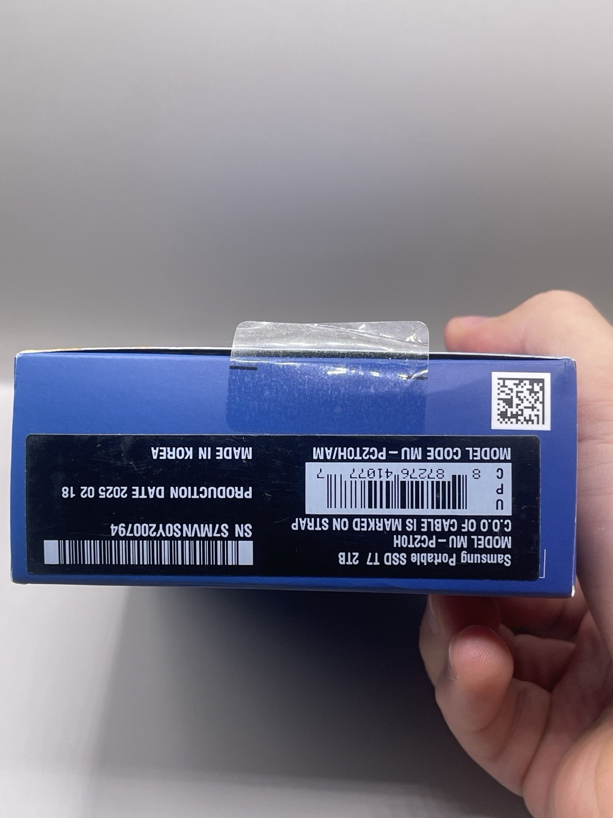 Brand New Samsung T7 Shield 2TB USB-C Portable External SSD – Blue BRAND NEW