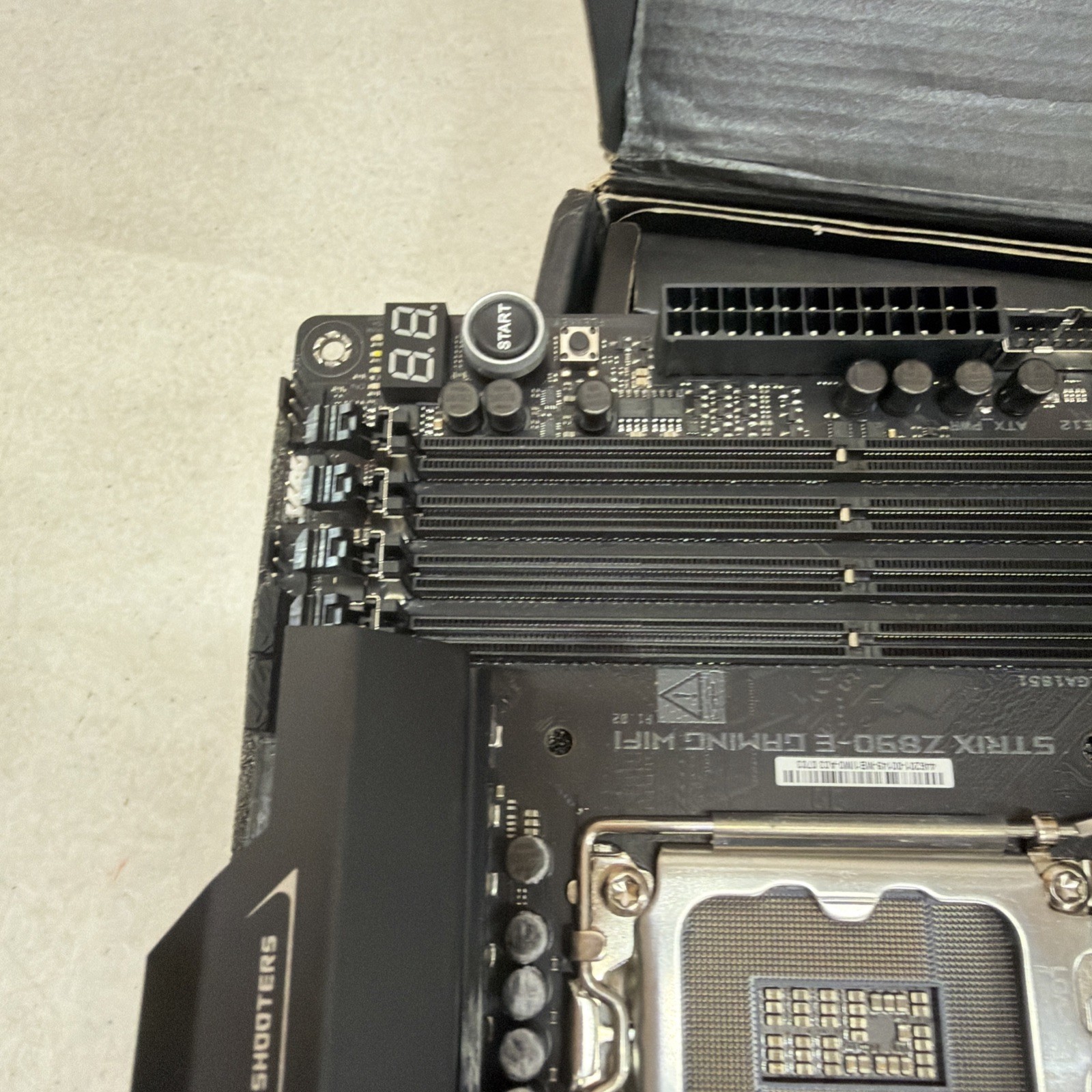 ASUS ROG STRIX Z890-E GAMING WIFI Intel® Z890 LGA 1851 ATX motherboard