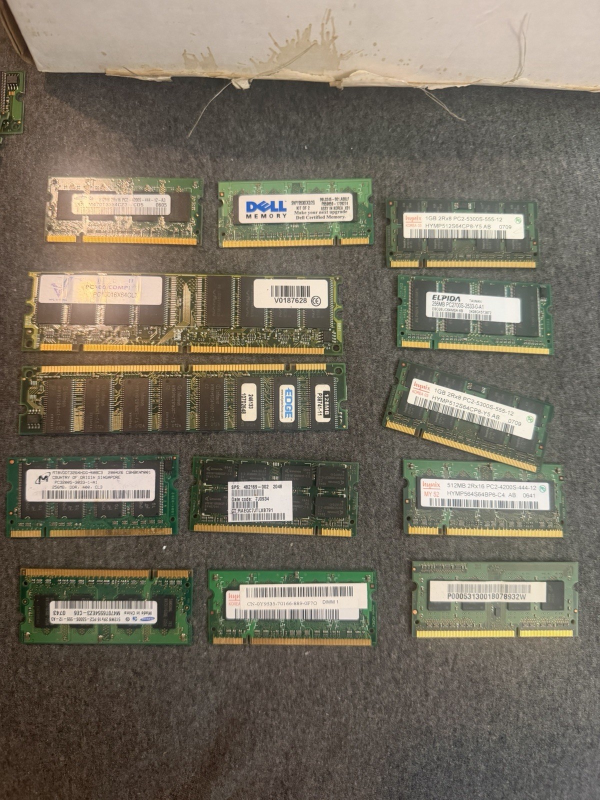 Computer, Laptop Desktop Parts Hard Drives, Ram, CPU, Memory Chips New