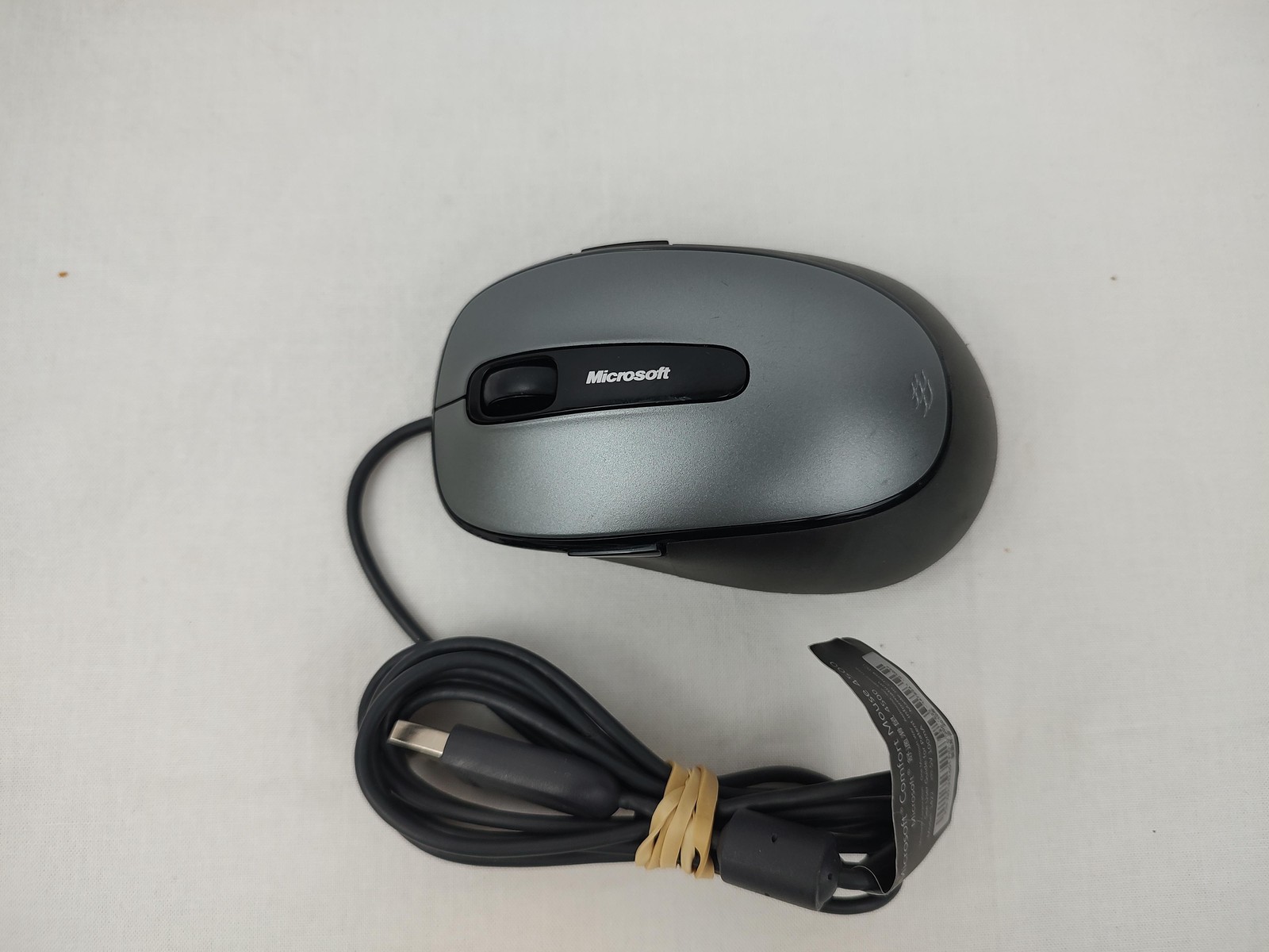 Microsoft Comfort Mouse 4500 USB Wired BlueTrack Gray Model 1422 Computer PC