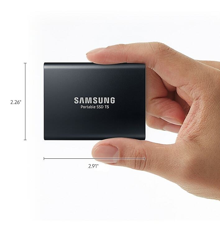 NEW Samsung T5 mSATA to USB Type-C Metal Enclosure Many Colors – (No SSD inside)