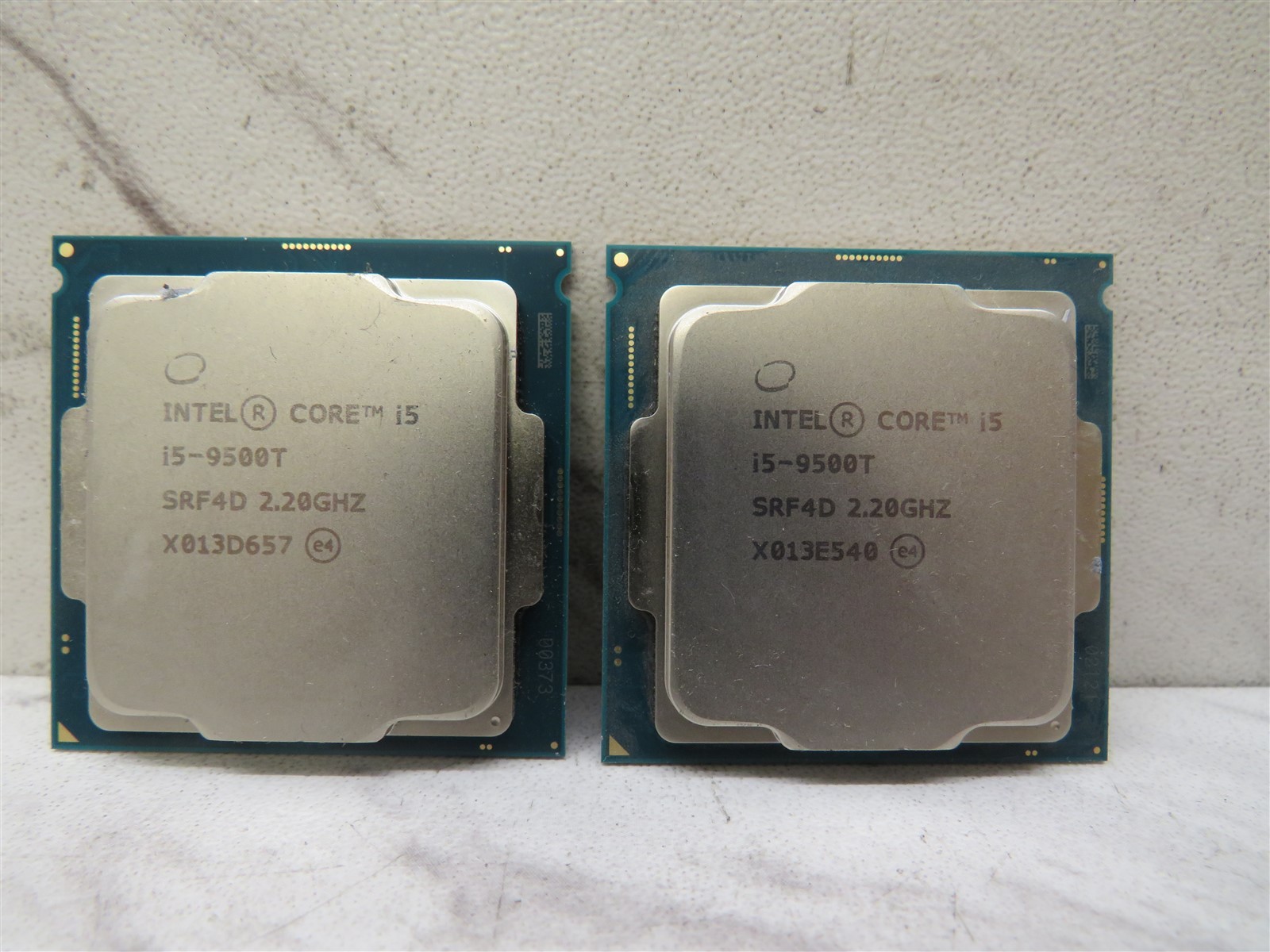 Lot Of 2 Intel Core i5-9500T SRF4D 6-Core LGA1151 Socket CPU Processor 2.20Ghz
