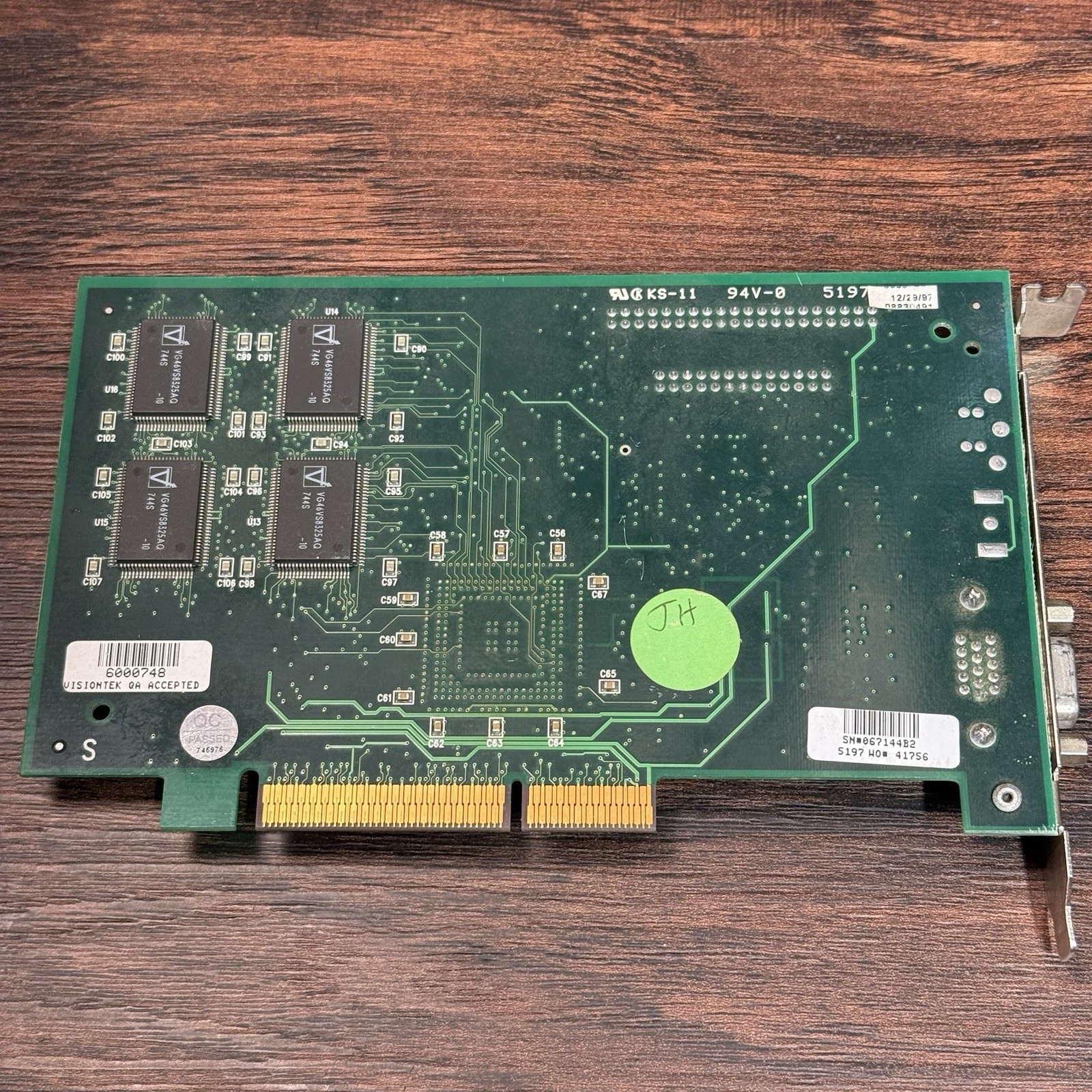VisionTek AccelGraphics 8MB AGP Video Card 3Dlabs Permedia 2 Tested
