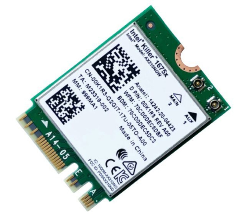 AX210NGW – Wireless Lan 802.11ax Bluetooth