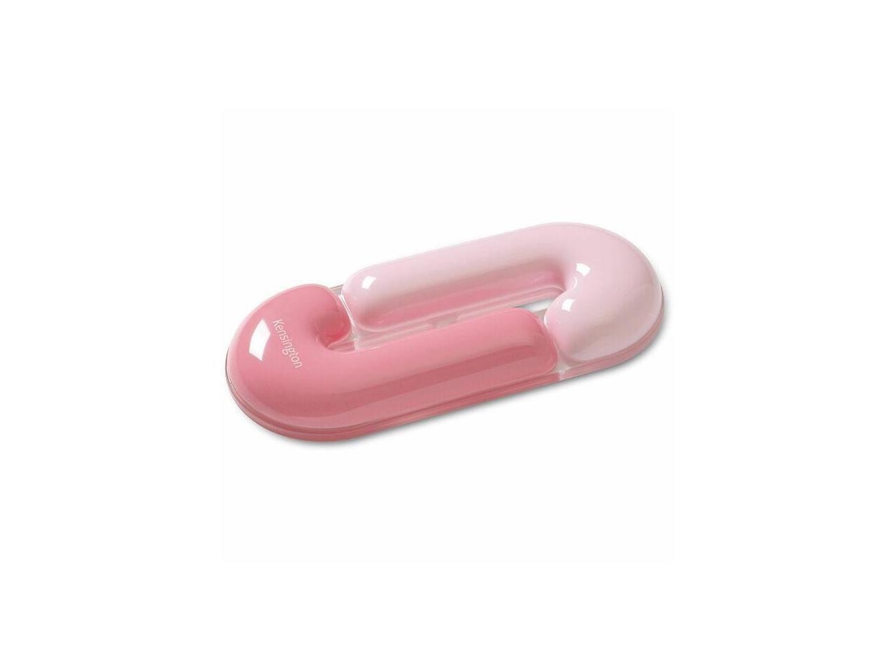 Kensington Duo Gel Wrist Rest – 0.71″ Height x 7.40″ Width x 3.27″ Depth – Pink