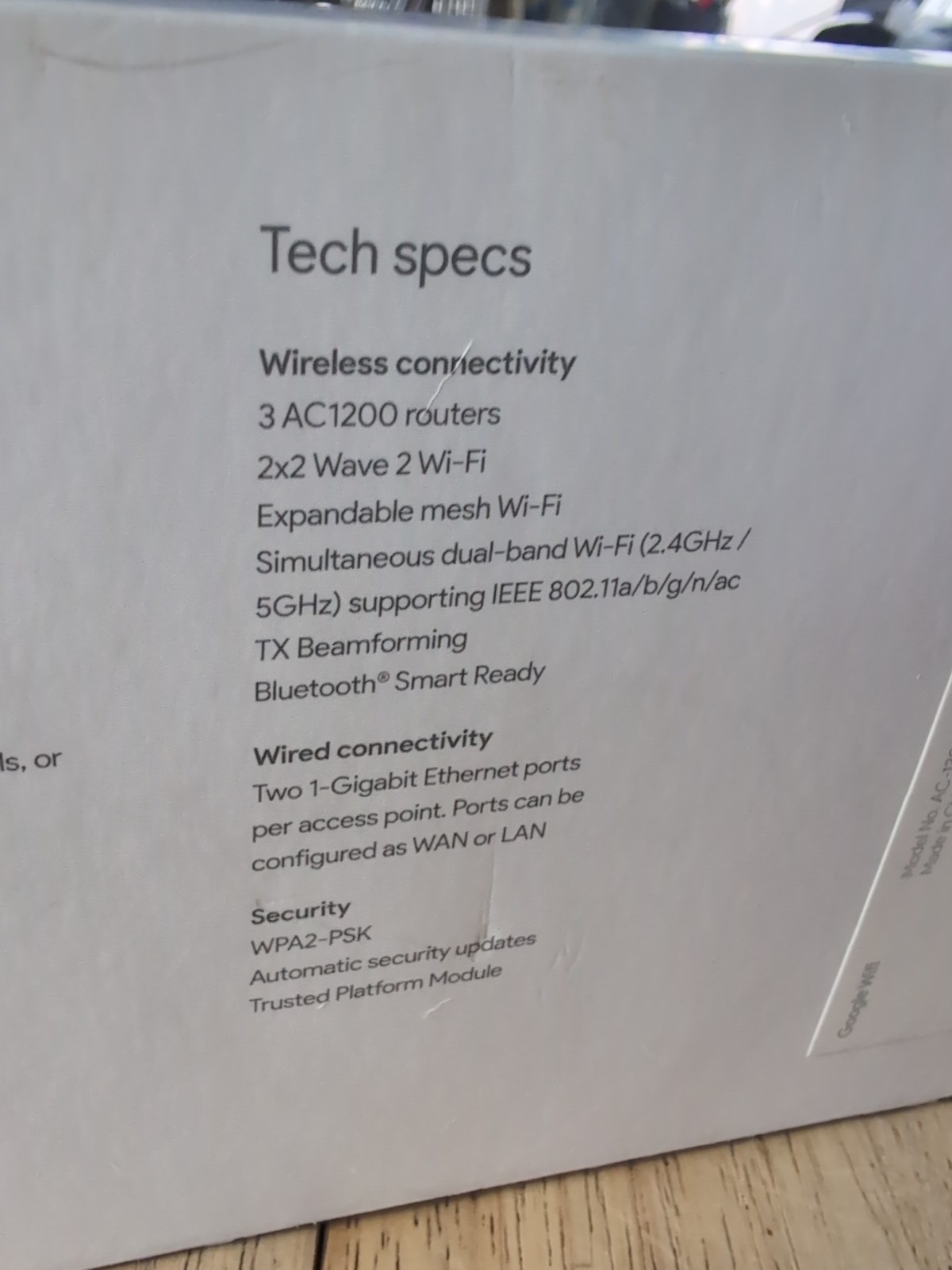 Google WiFi System Whole Home Mesh Router – 3 Pack (Open Box)