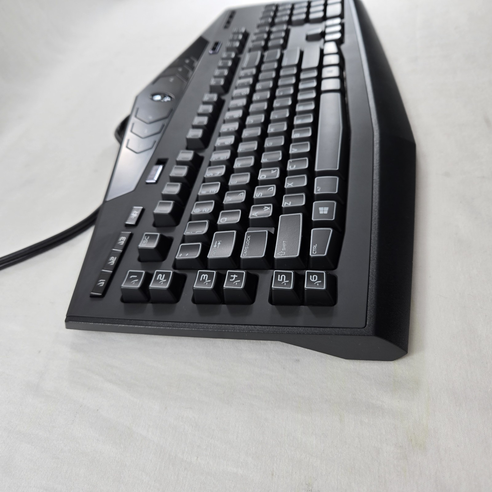 Dell Alienware KG900 TactX Gaming Illuminated Keyboard Y-U0008-O Wired Tested VG