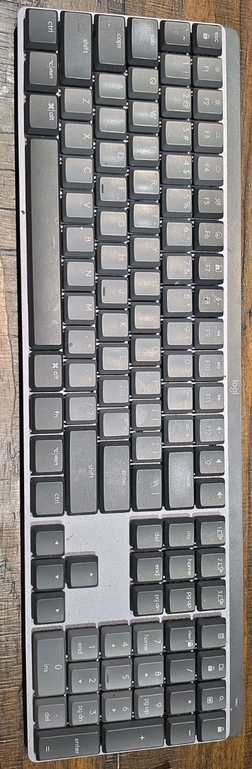 Logitech MX Mechanical Wireless Keyboard – Graphite Tactile Quiet Switches