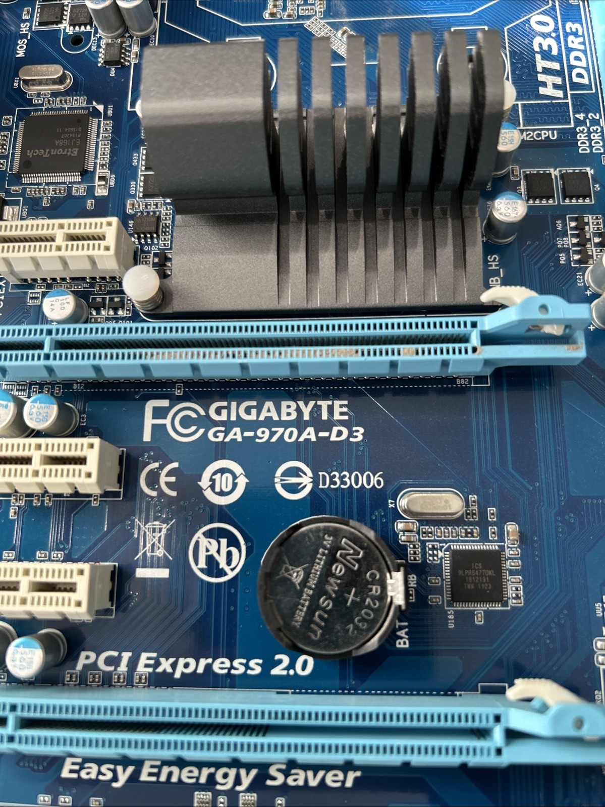 GIGABYTE Motherboard GA-970A-D3 | Unknown AMD CPU Type Included