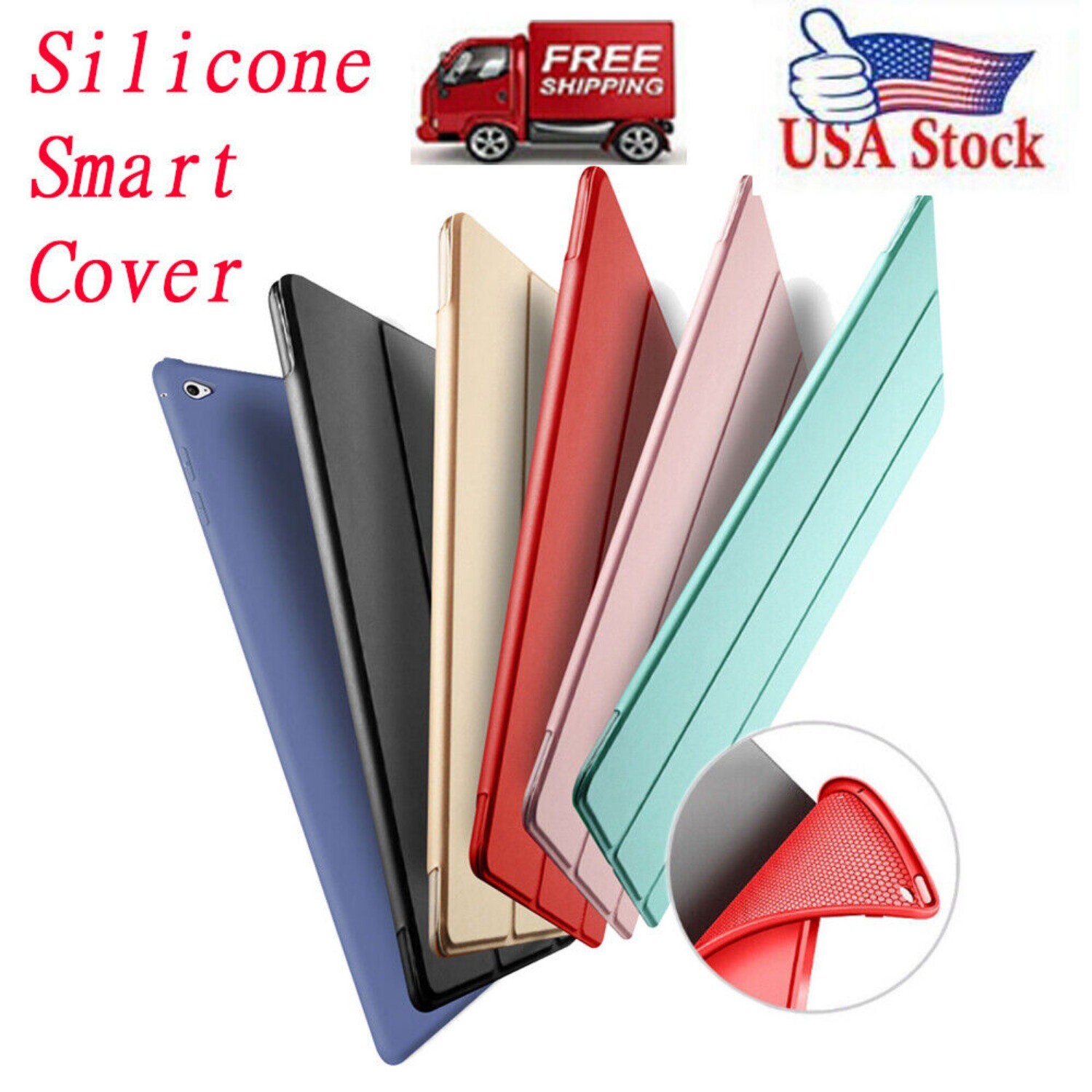 Flip Case Cover For Old iPad 2nd 3rd 4th 5th 6th Generation 9.7″ Case Air Pro US