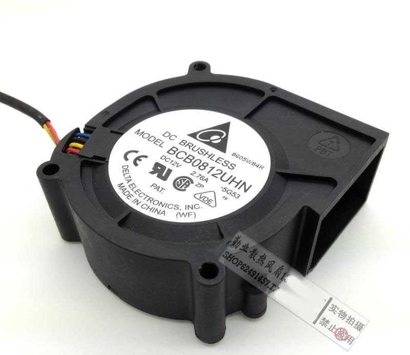 1PCS Delta BCB0812UHN 8030 12V 2.76A Blower Cooling Fan