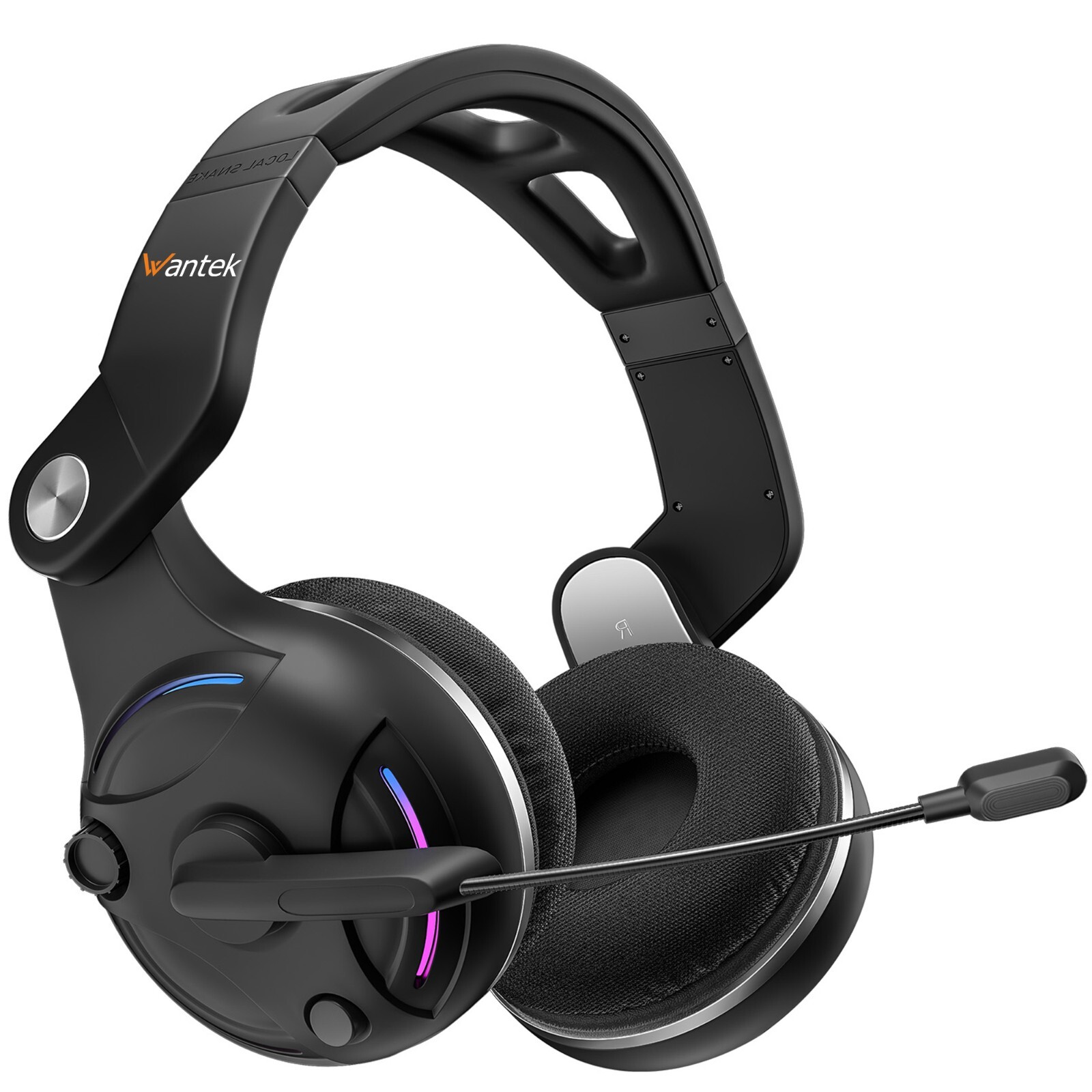 Headset Wireless Bluetooth 5.3 AI Noise Cancelling Mic For Phones PC