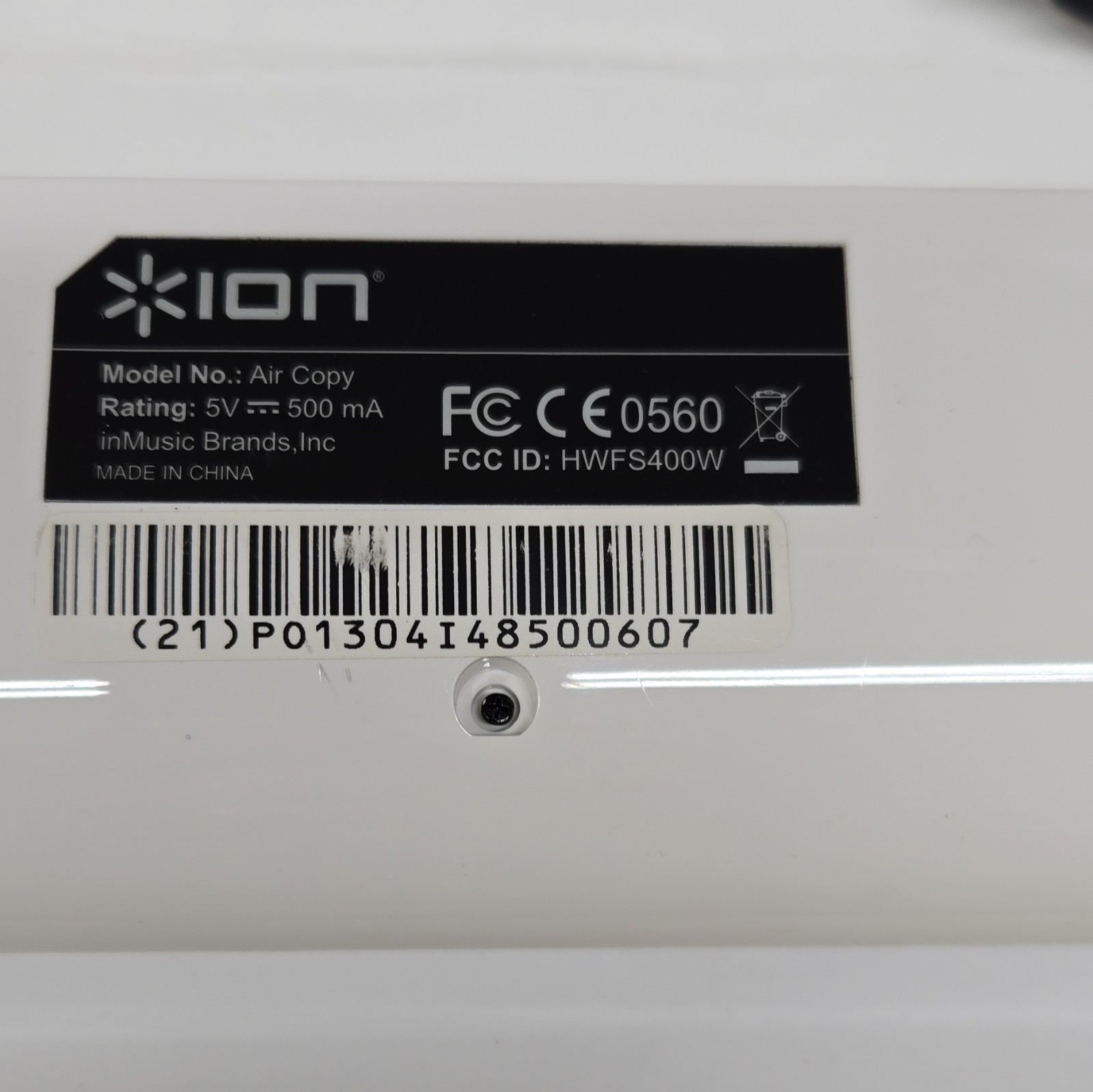 ION Air Copy Portable USB Document Scanner 600×600 DPI CIS A4 (210x297mm)
