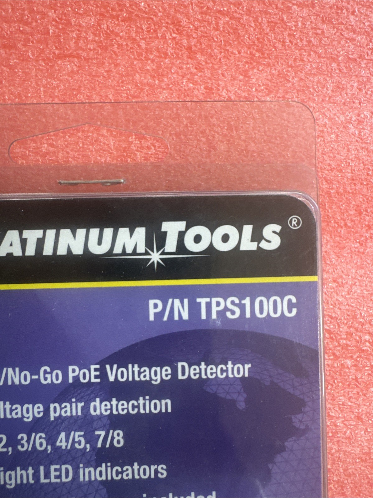 Platinum Tools Pocket Poe Detector Clamshell Accessory Box TPS100C bin11