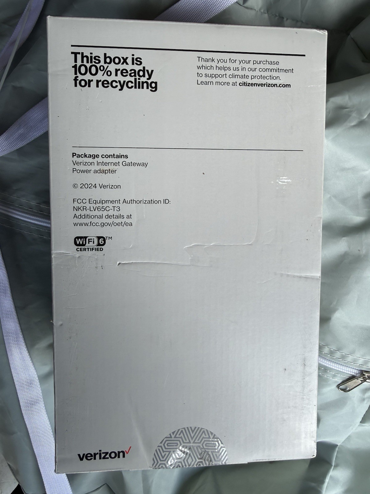 New Verizon CR1000A Wireless Router Wi-Fi 6E Factory Sealed New 11381299 2024