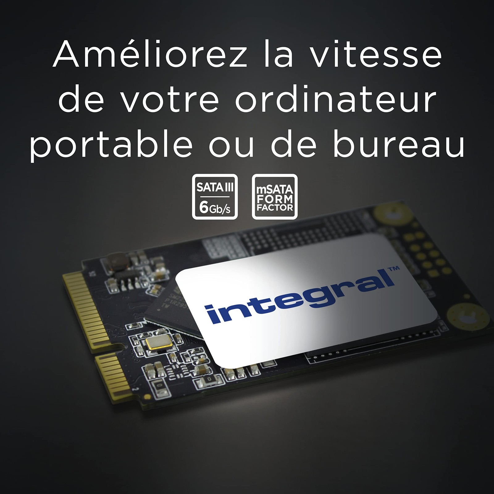 512GB mSATA Internal SSD, up to 520MB/s Read 450MB/s Write