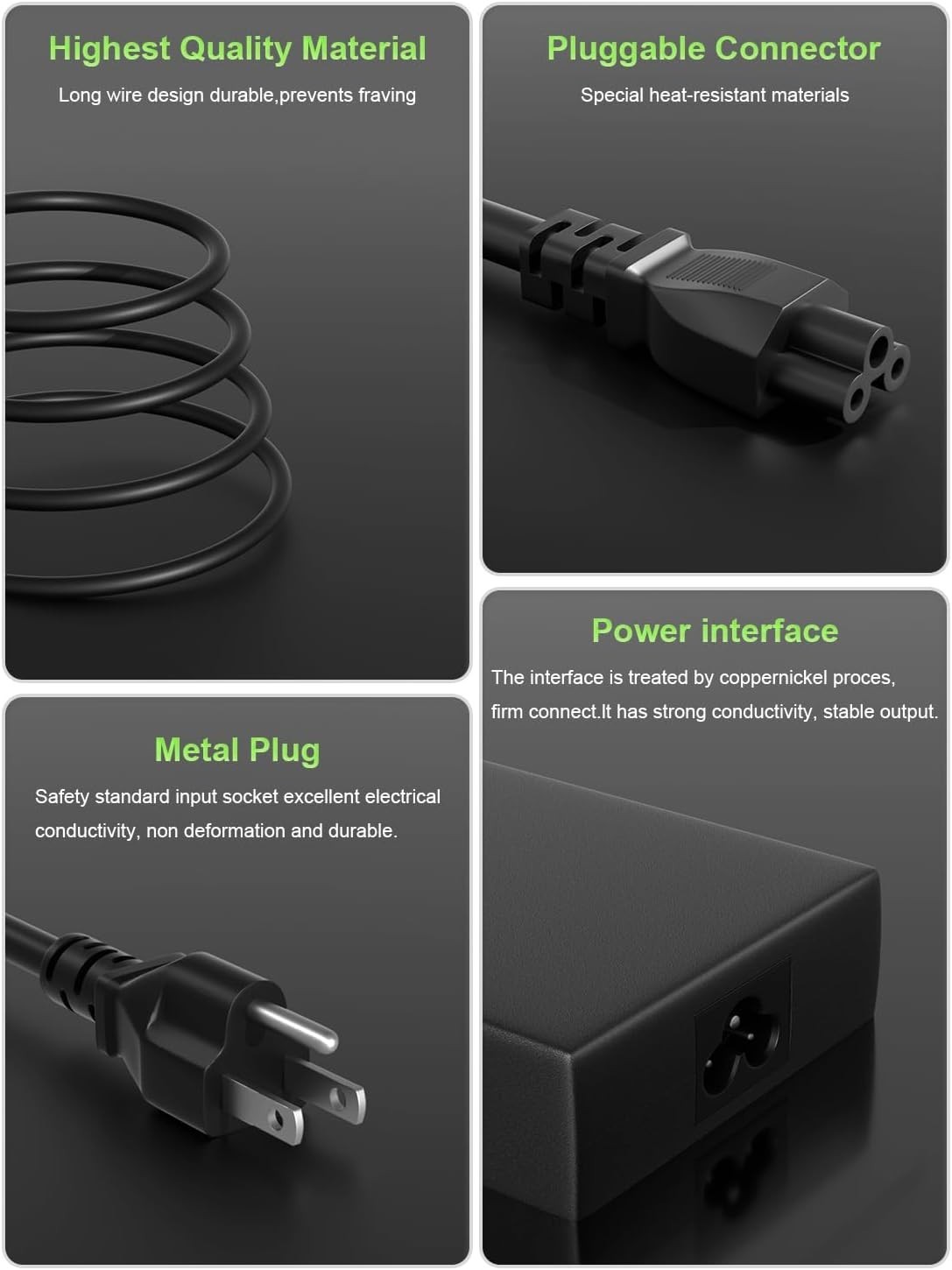 180W Charger for Acer Nitro 5/7, Predator Helios 300 & Triton 500 Gaming Laptop