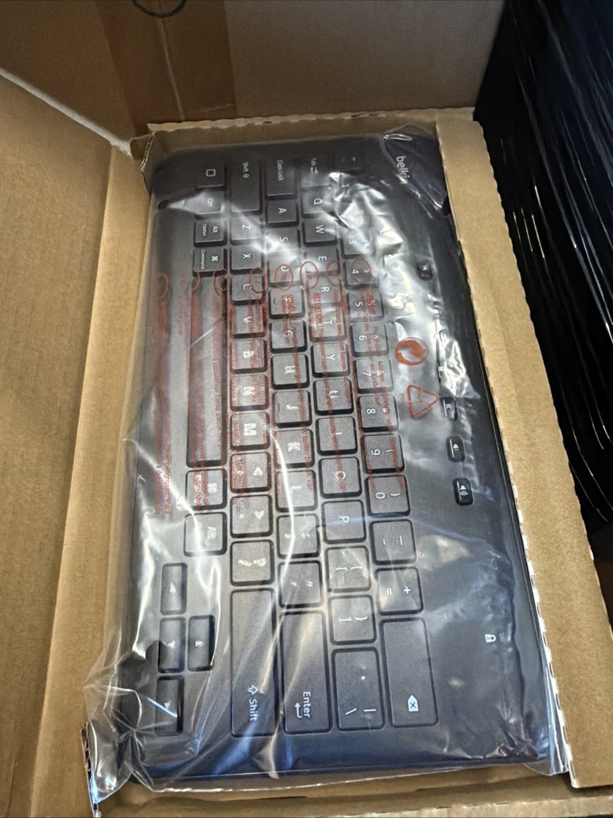 Belkin Wired Lightning Keyboard for iPad/iOS