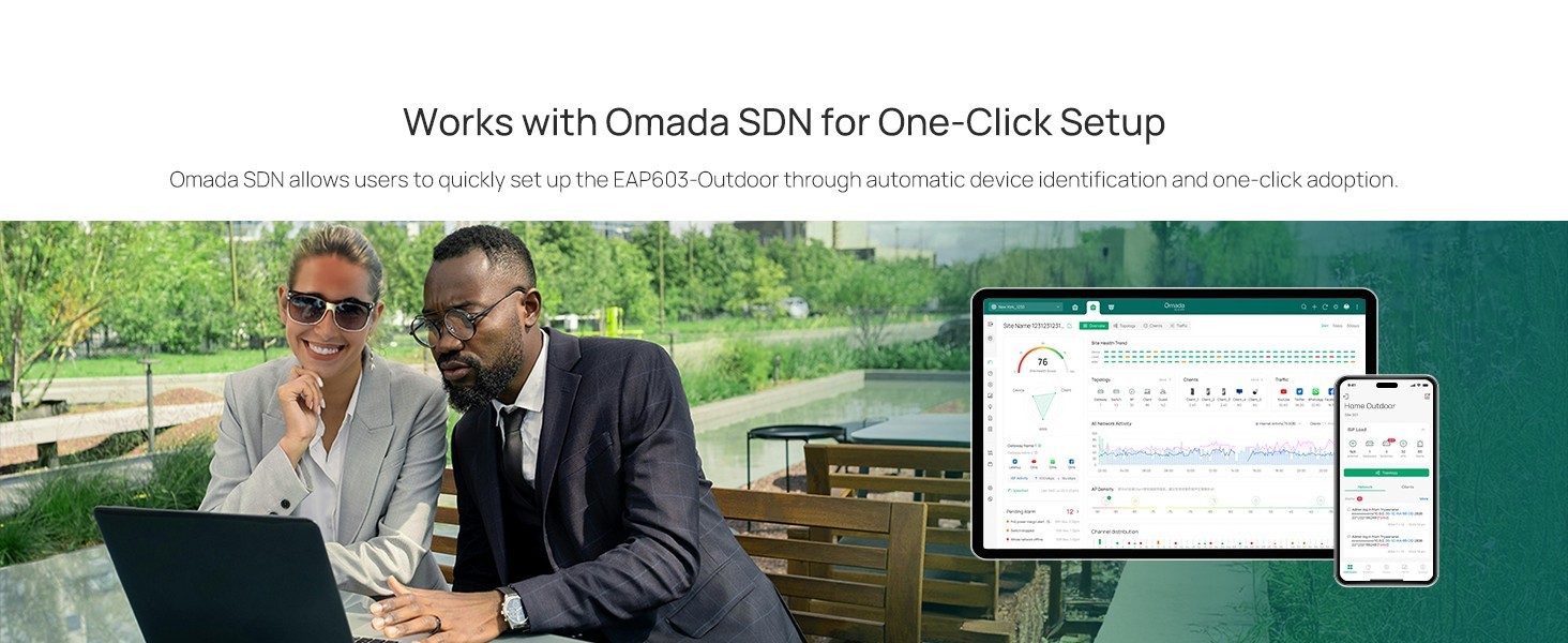 [OPEN BOX] TP-Link Omada WiFi 6 AX1800 EAP603 Outdoor Long Range Access Point
