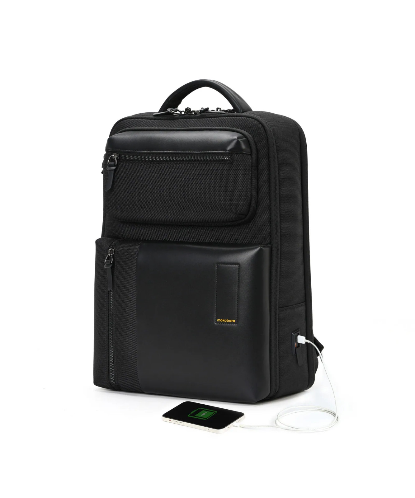 Mokobara The Work Backpack Luxury Travel Backpack $189 Black Water Resistant
