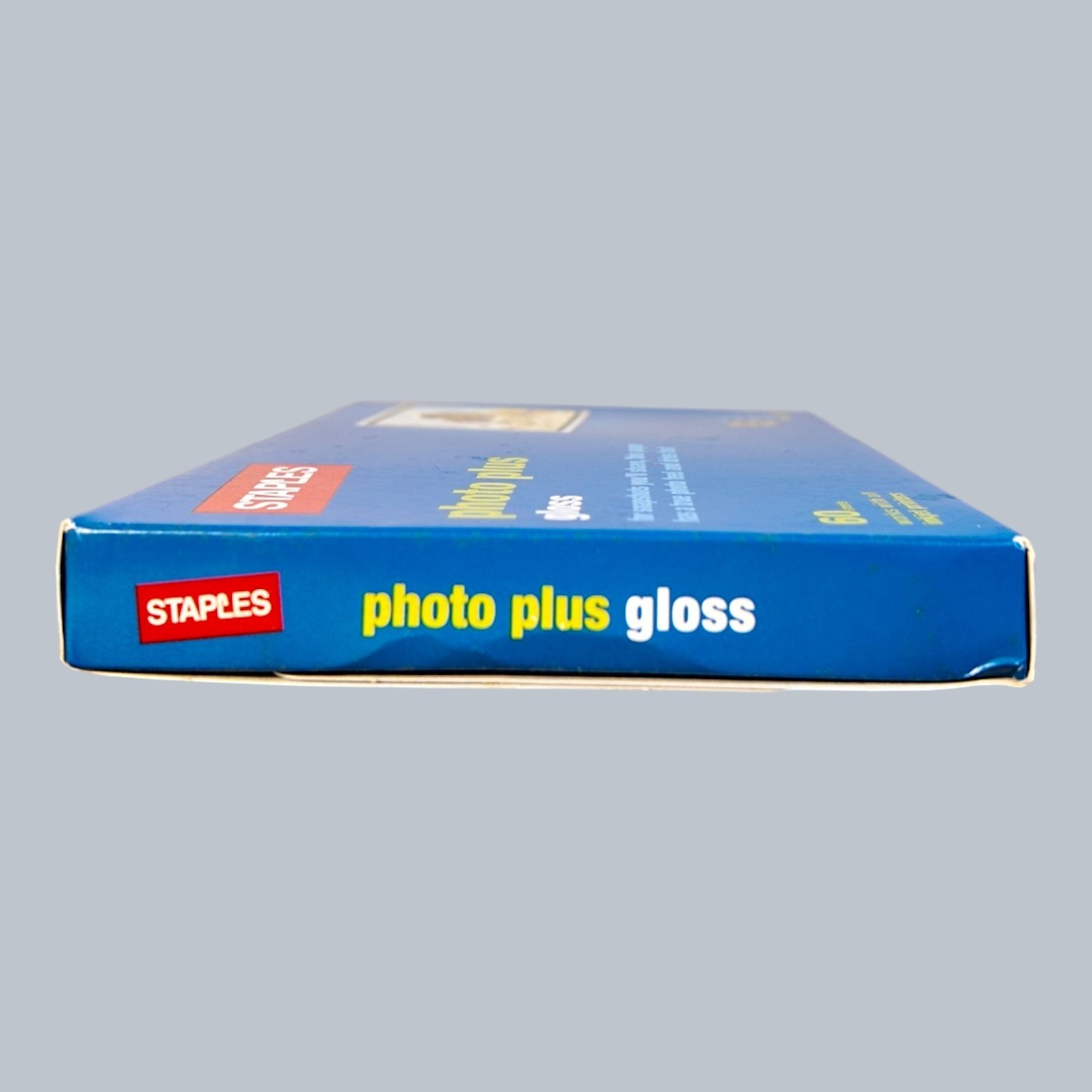 Staples Photo Plus Gloss Inkjet Paper 4×6 60 Sheets 64lb White Vintage 2004