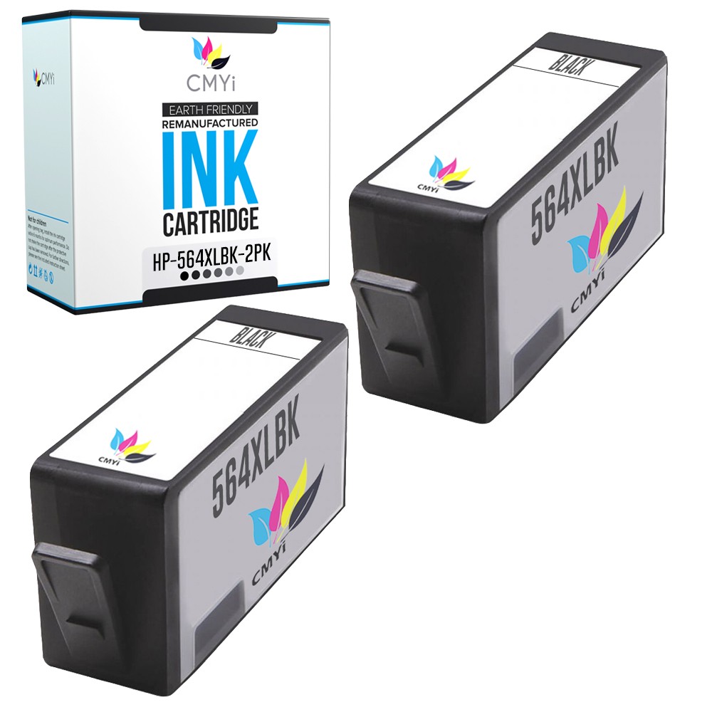 Black Color CMYi Ink Lot for HP 564XL Cartridge for PhotoSmart DeskJet OfficeJet