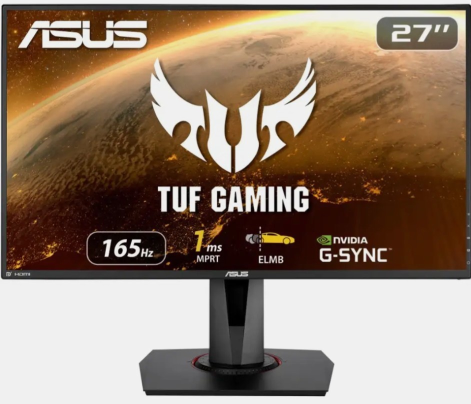 ASUS TUF Gaming Monitor VG279QR 27″ IPS FHD 165Hz G-Sync w/Ergonomics Stand NEW