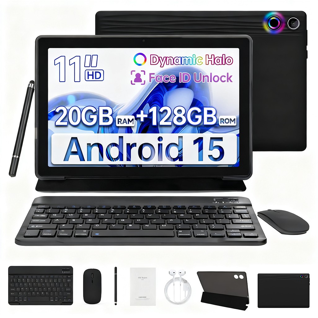 2026 Android 15 20GB 128GB (up to 1TB) 10.1 inch Tablet IPS LCD WIFI Widevine 1
