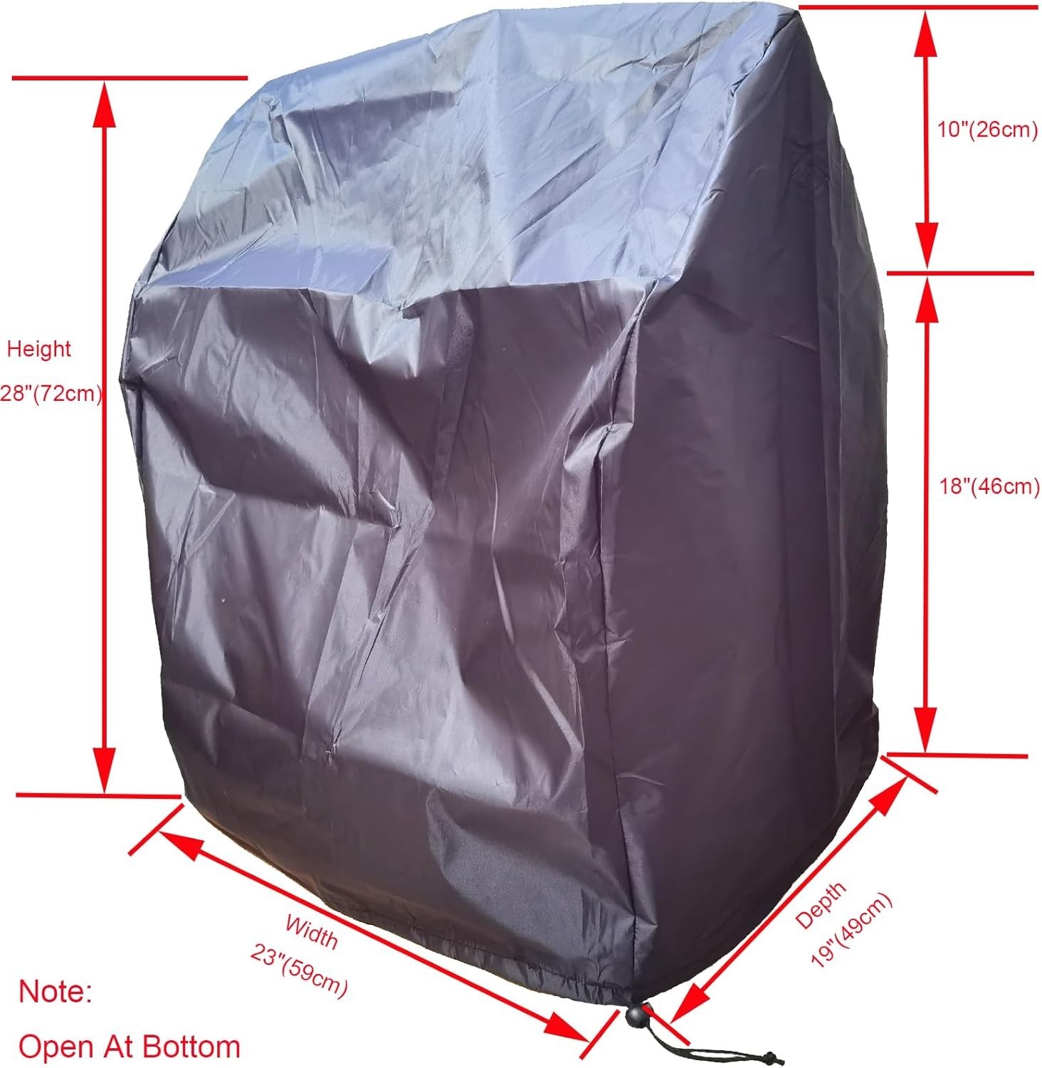Large 3D Printer Protector Cover – Waterproof & Dust-Resistant | 23″ x 19″ x 28″
