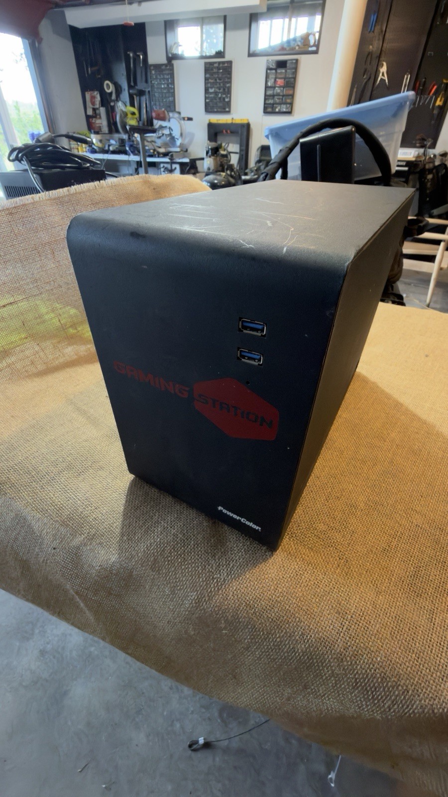 Power Color Egpu Enclosure with Msi Rx560 Graphics Card