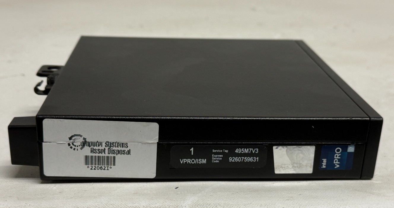 Dell OptiPlex 7000 USFF (i5-12500T – 16GB RAM – 256GB SSD – Win11Home)