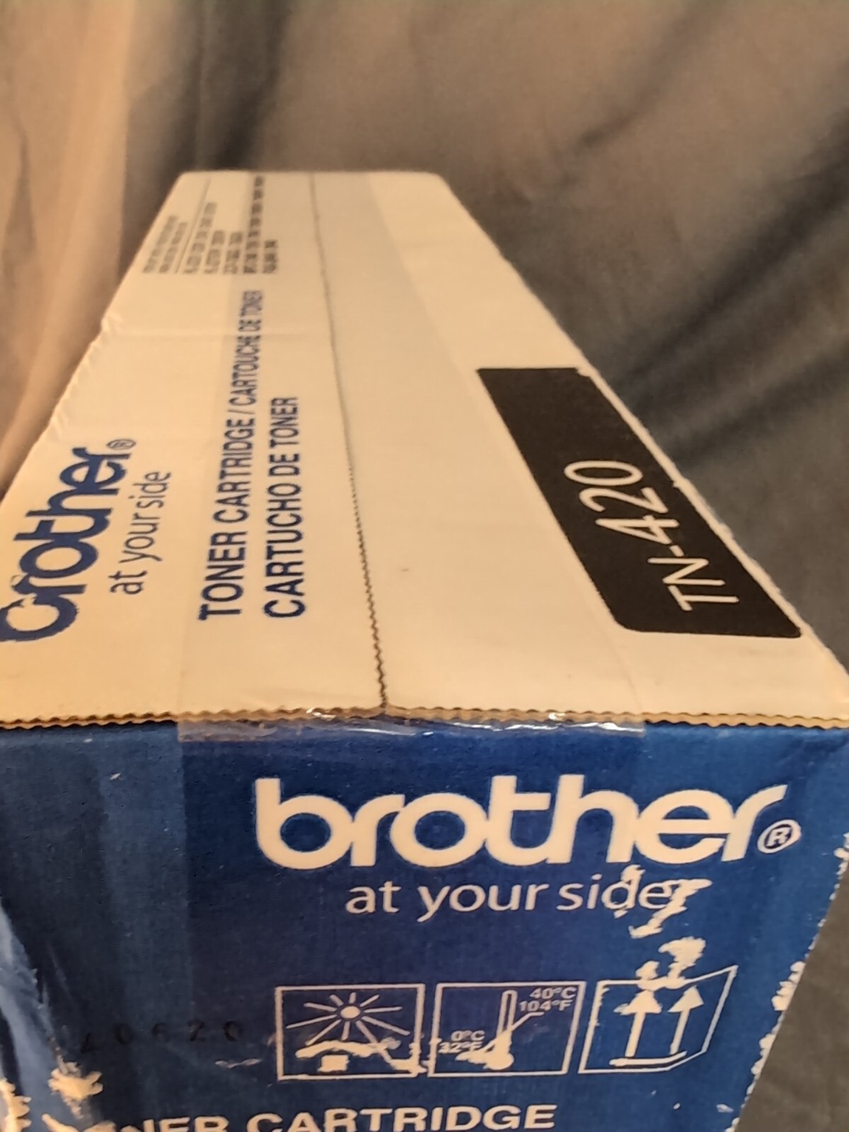 Black Toner Cartridge 012502626763 Brother TN-420 Genuine New OEM Sealed Box