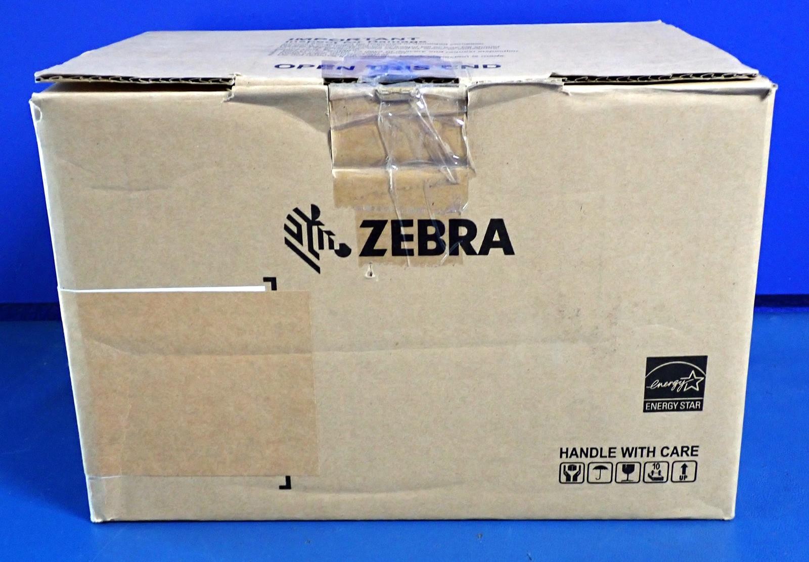 ZEBRA GX420D Thermal Label Printer | 0″ Total Use | GX42-2024P0-000 | NOB!