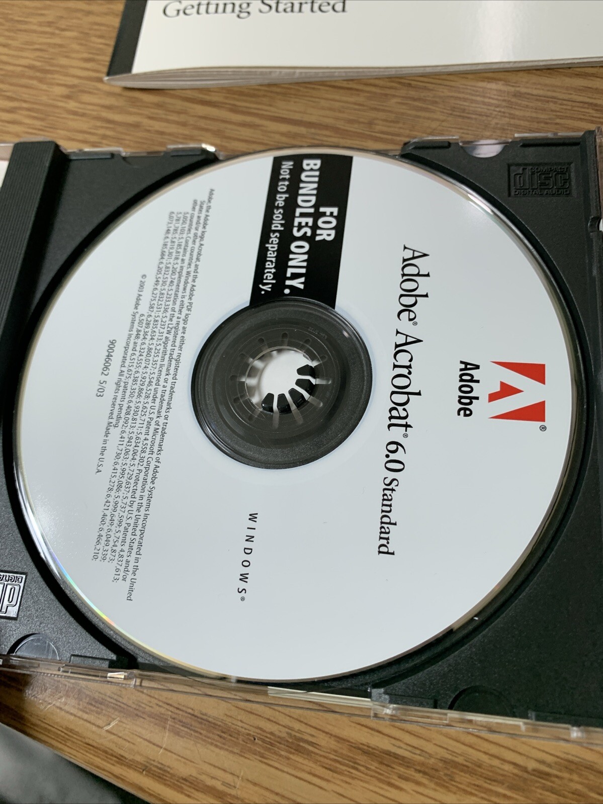 Adobe Acrobat 6.0 Standard for Windows PC with serial number 30 Days Warranty