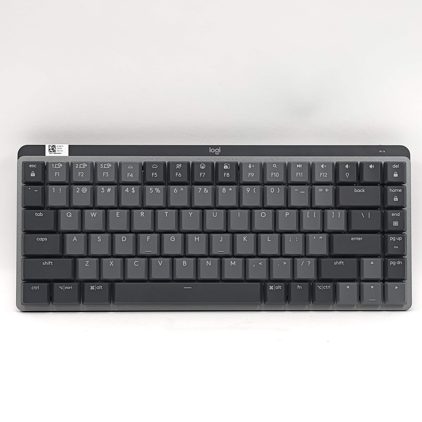 Logitech MX Mechanical Mini Minimalist Wireless Keyboard 920-010550 Tactile Quie