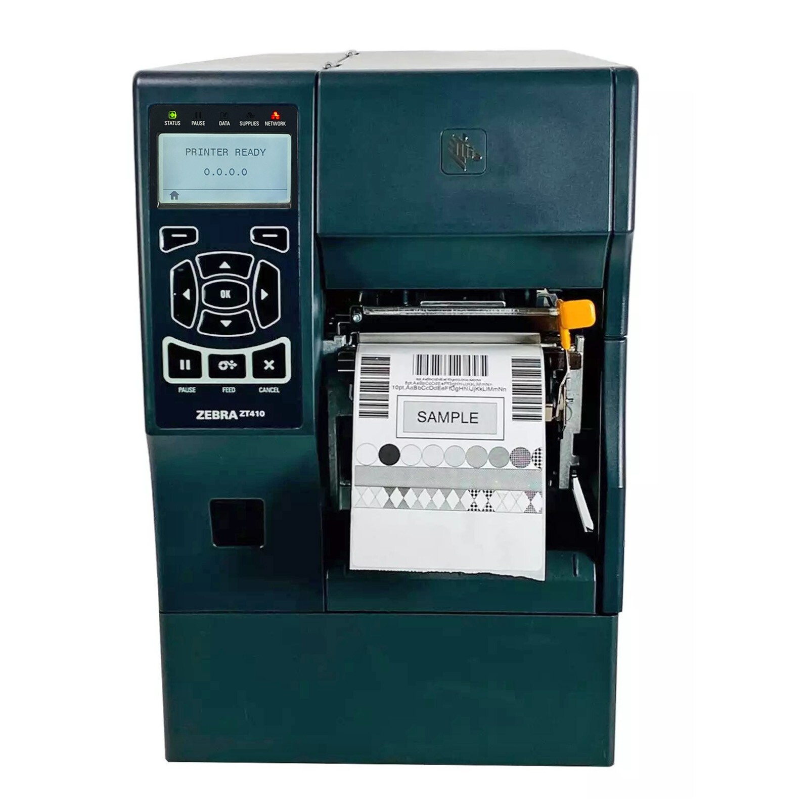 Zebra ZT410 Thermal Transfer Label Printer Peel Rewind BT LAN USB 1 YR WARRANTY