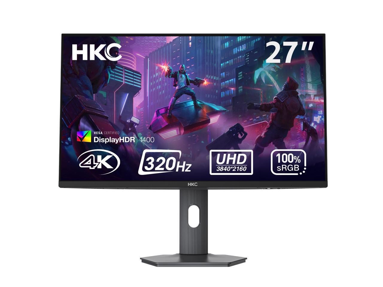 HKC G27M7Pro 27″ IPS Mini LED Gaming Monitor UHD 160Hz / FHD 320Hz(Dual mode) 1m