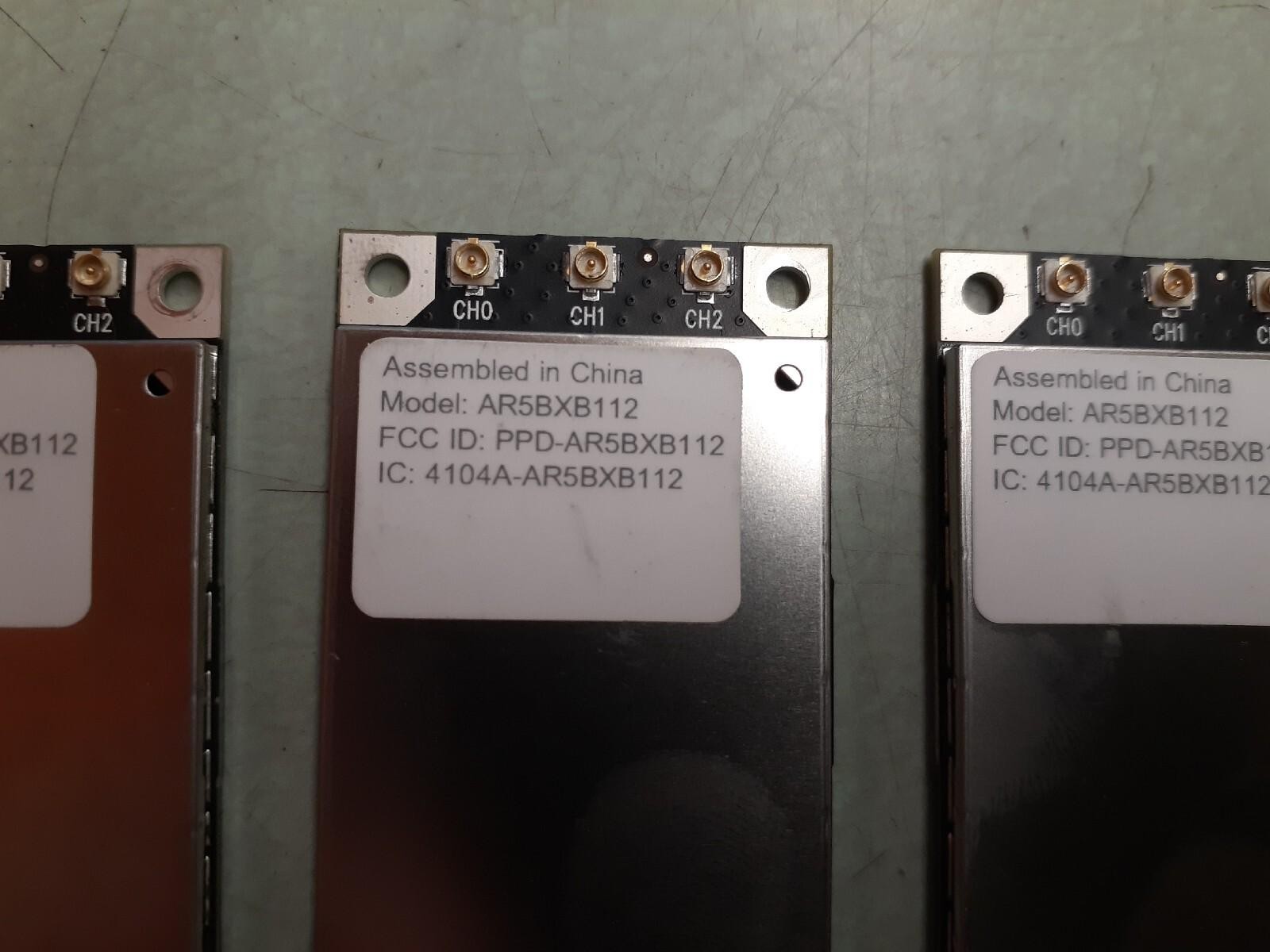 (3) Apple iMac 2011 A1312 AR5BXB112 Wifi Network Card 450Mb/s 607-7211-A