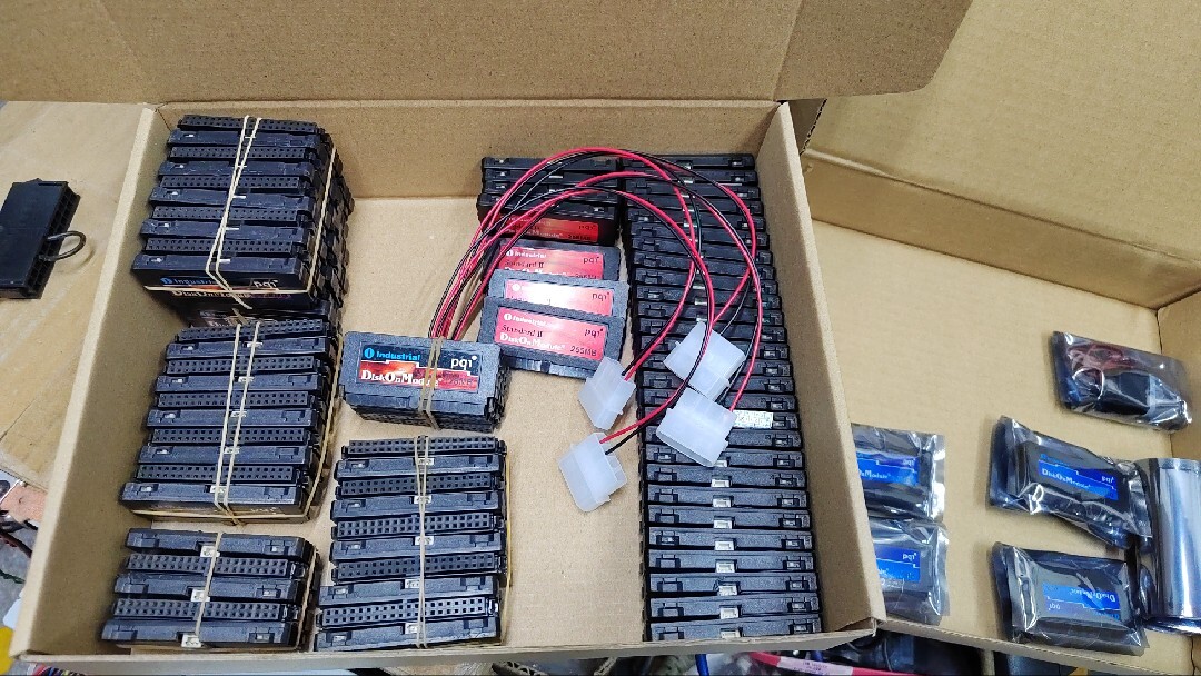 PQI 128M 256MB 512MB 1G 2G 40PIN industrial Standard II Disk On Module