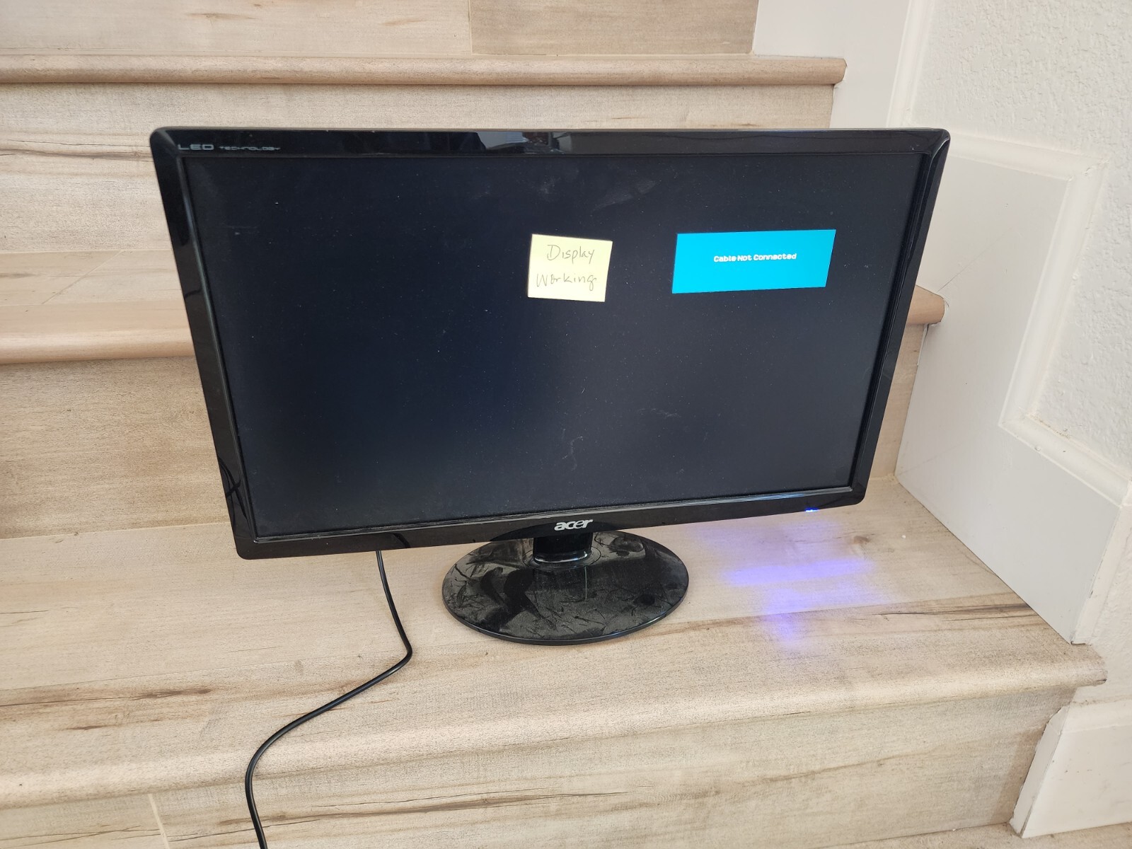 Acer S201HL bd Black 20 Inch Widescreen Flat Panel LED Backlight LCD Monitor