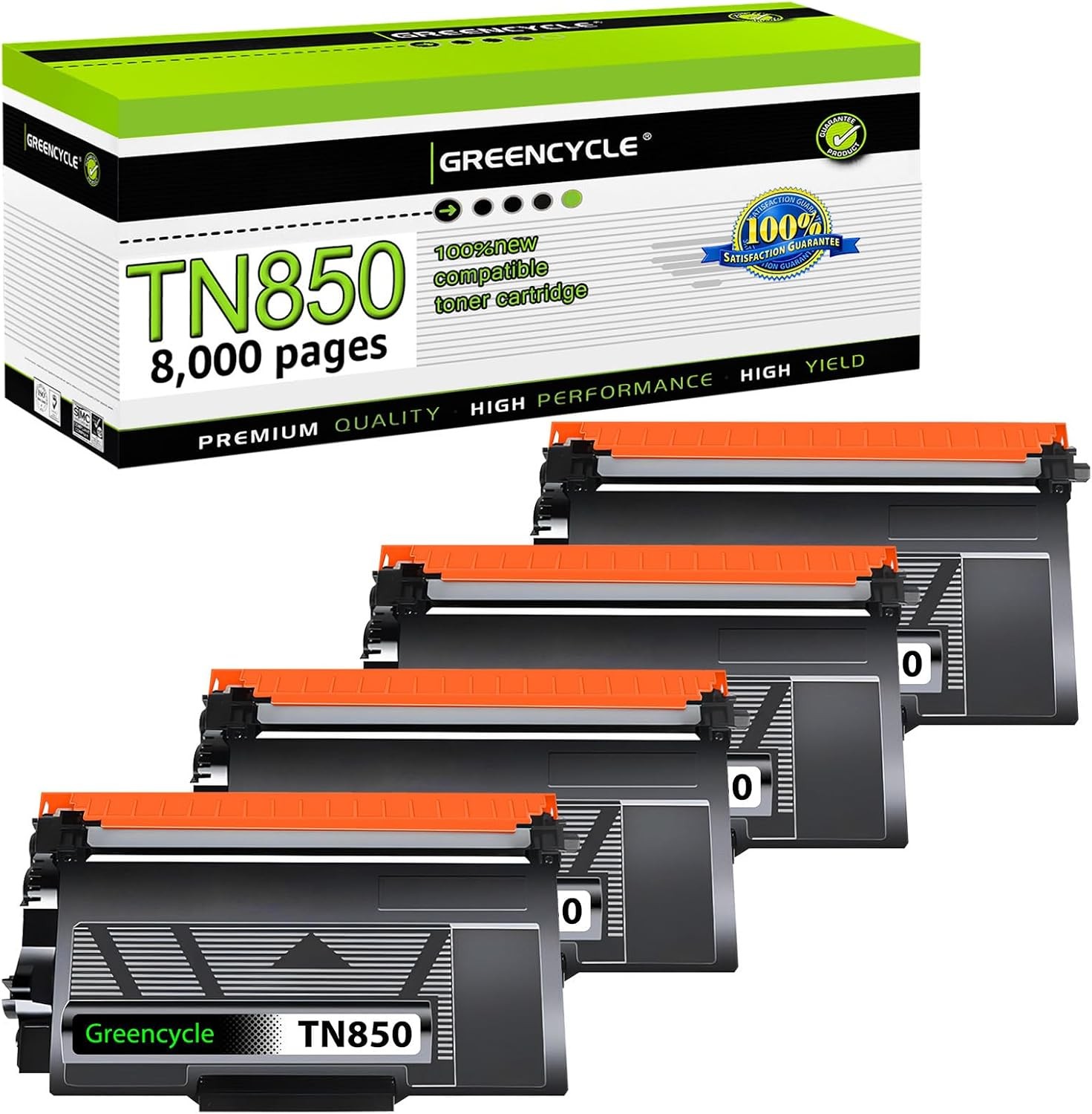 4PK TN850 Toner For Brother TN-850 MFC-L6900DW L5800DW L5850DW L6750DW